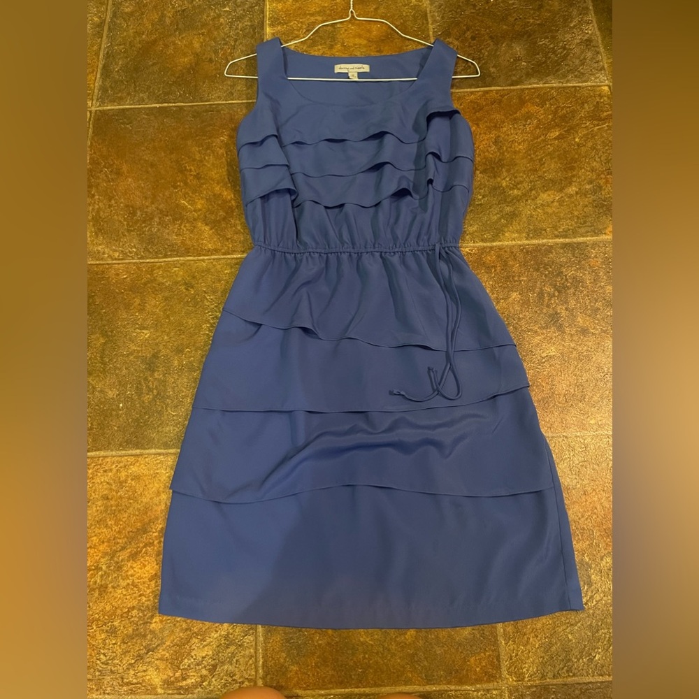 Blue dress